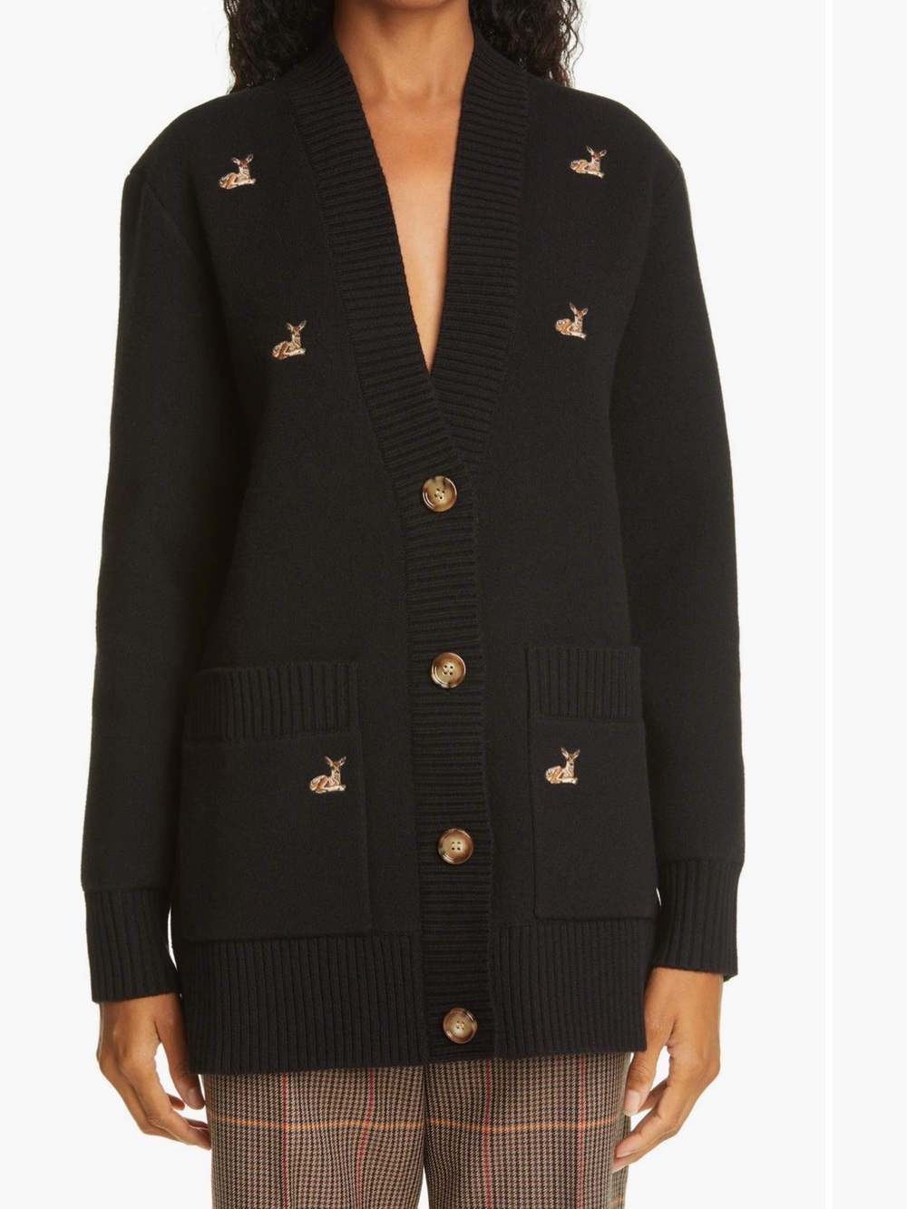 Burberry - Adrianna Deer Cardigan